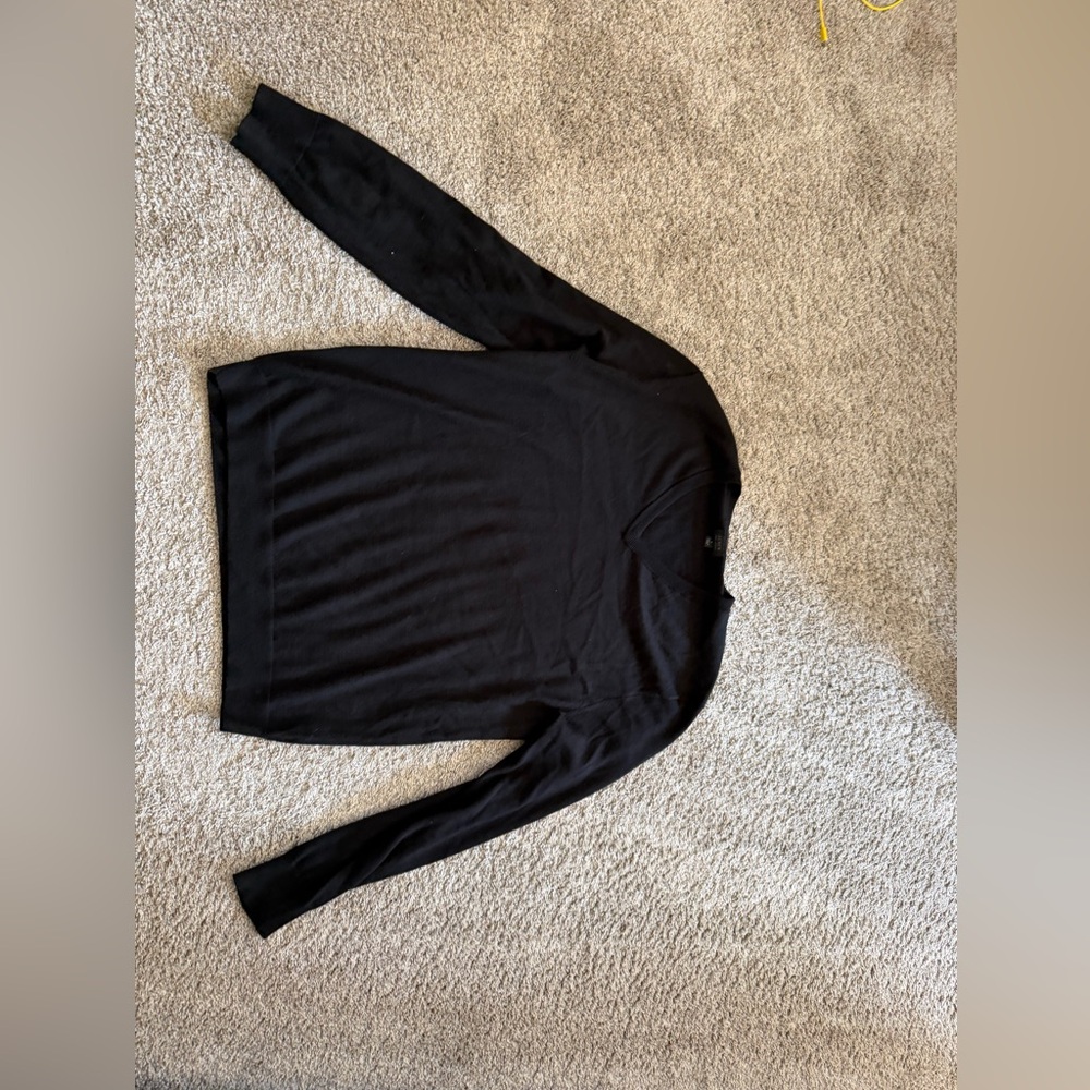 J. Crew Slim Fit Merino Sweater in Black